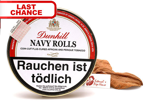 Alfred Dunhill Navy Rolls Pipe Pfeifentabak 50g Dose Alfred Dunhill Navy Rolls Pipe Pfeifentabak 50g Dose